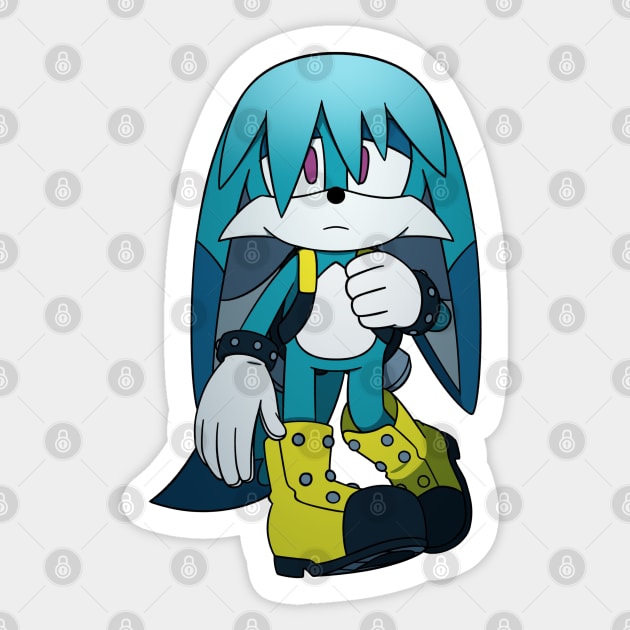 Kitsunami Sticker by Firestorm Fox